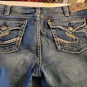 Plus Size Silver Jeans